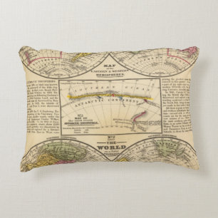 World 7 accent pillow