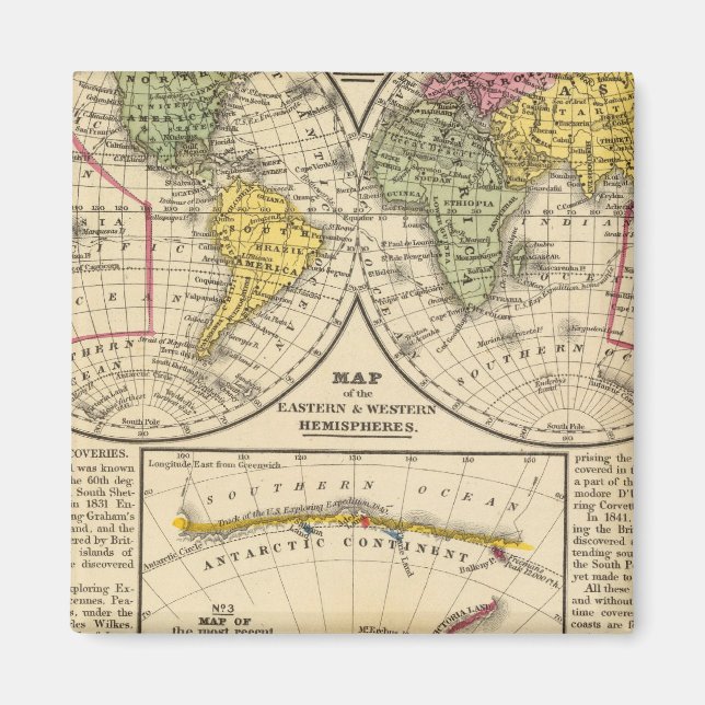 World 7 magnet (Front)