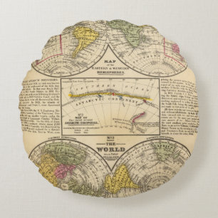 World 7 round pillow