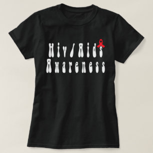 WORLD Aids Day, December Awareness,HIV Warrior,Re T-Shirt