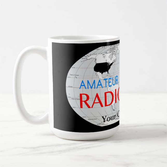 World Amateur Radio Active  Coffee Mug (Left)