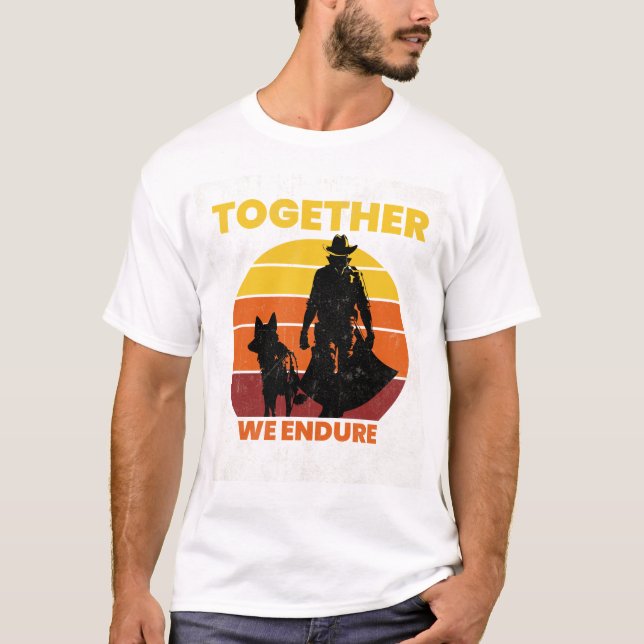 World Animal Day - Together We Endure Dog T-Shirt (Front)