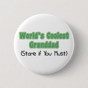 World's Coolest Granddad 2 Inch Round Button