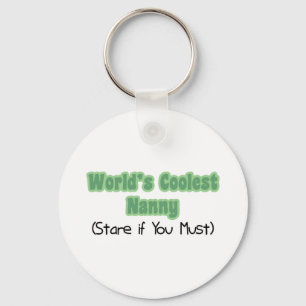 World's Coolest Nanny Keychain