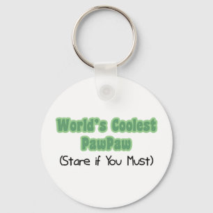 World's Coolest PawPaw Keychain