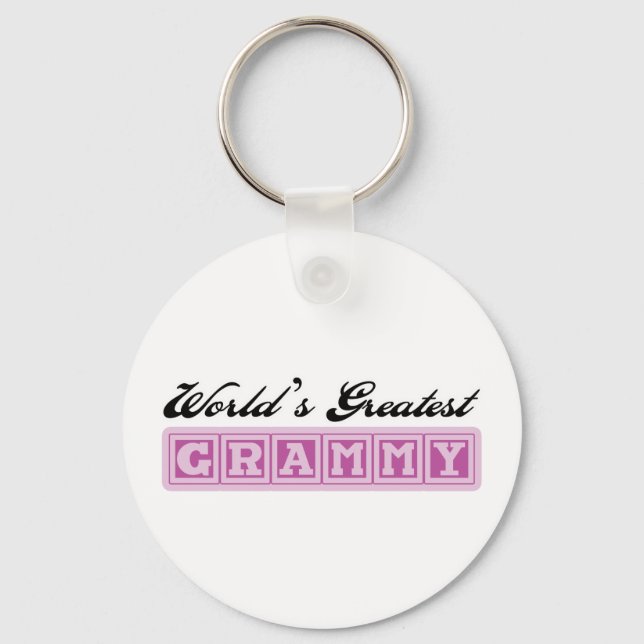 World's Greatest Grammy Keychain (Front)