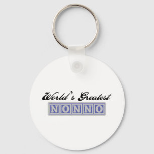 World's Greatest Nonno Keychain