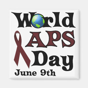 WORLD APS DAY MAGNET