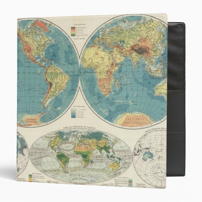 World Atlas Map 2 Binder (Front/Inside)