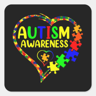 World Autism Awareness 2 April 2022 Shirt Autism C Square Sticker