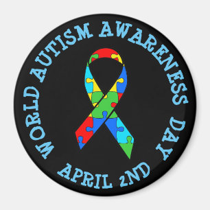 World Autism Awareness Day April 2nd Magnet