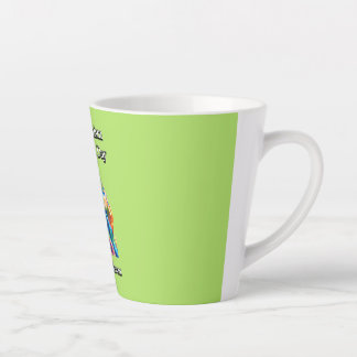 World Autism Awareness Day. Embrace different. Latte Mug