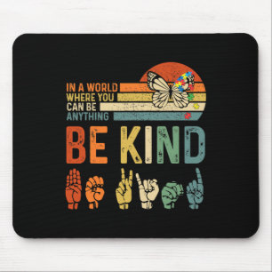 World Autism Awareness Day Hands Signs Autism Puzz Mouse Pad
