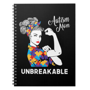 World Autism Awareness Day in a platform of discus Notebook