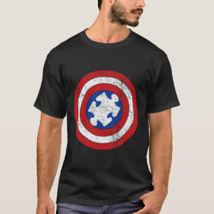 World Autism Awareness Day Puzzle Superhero Boys K T-Shirt