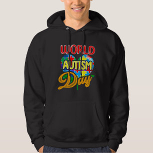 World Autism Awareness Day Tank Top Hoodie For Aut
