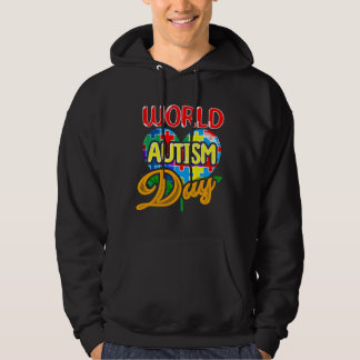 World Autism Awareness Day Tank Top Hoodie For Aut