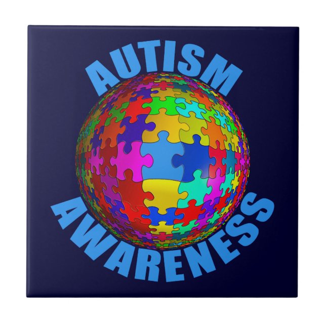 World Autism Awareness Tile (Front)