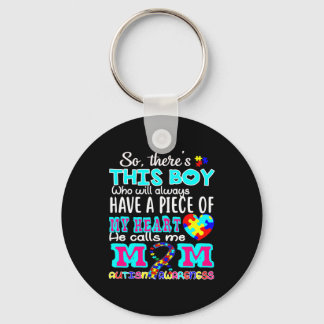 World Autism Day Shirt Autism Awareness Keychain
