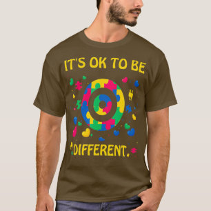 World Autism Month April 2021 Darts Kid Mom Dad T-Shirt