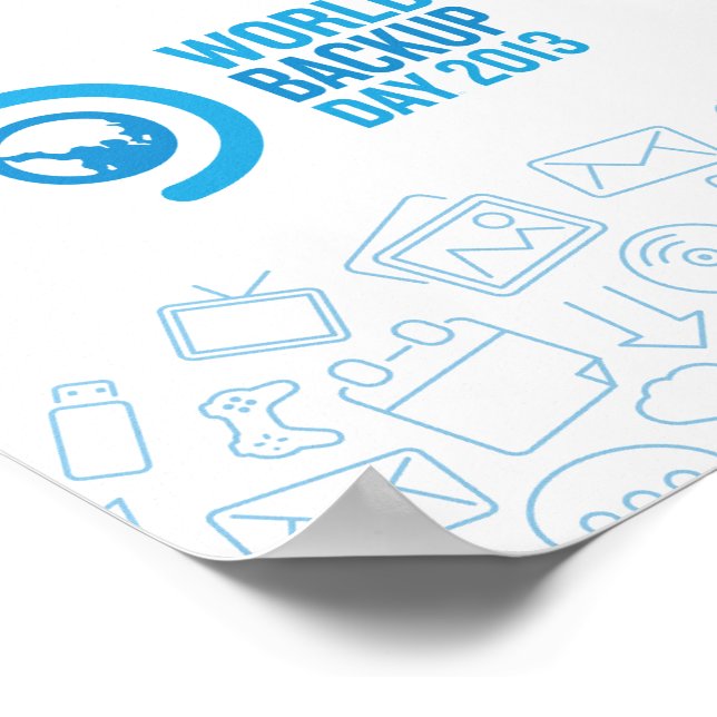 World Backup Day Poster (Corner)