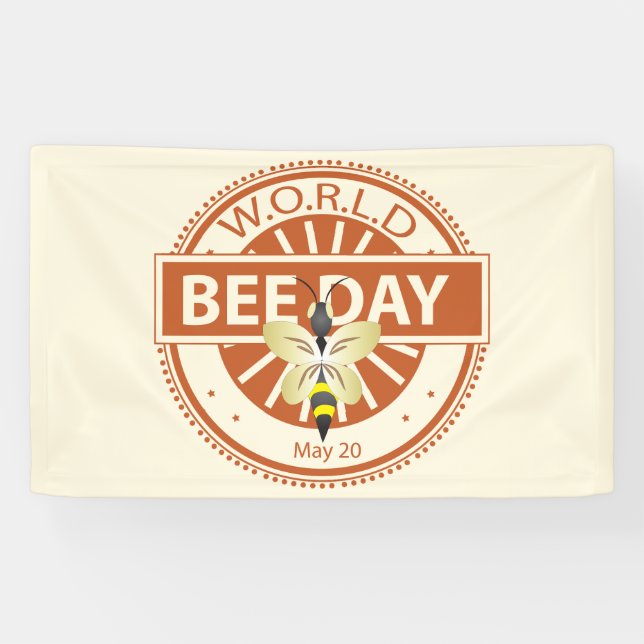 World Bee Day Banner (Horizontal)