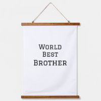 World best brother add name text sports text simpl