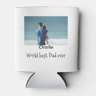 world best dad ever photo name date simple fathers can cooler