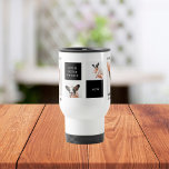 World Best Dog Mom | Collage Dog Photo Travel Mug<br><div class="desc">A collage dog photo gift for the World's Best Dog Mom is a heartfelt and thoughtful way to celebrate the love and dedication of a pet parent. This unique gift features a collection of favourite photos of the beloved furry friend, arranged in a beautiful collage that captures the special moments...</div>