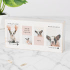 World Best Dog Mom | Collage Photo | Pastel Pink