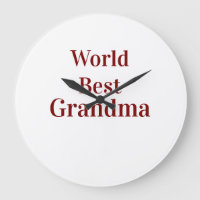 World best Grandma grandmother grandparents pink n