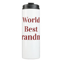 World best Grandma grandmother grandparents pink n