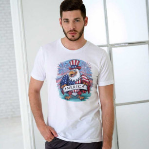 World Best Modern American Print White T-shirt 