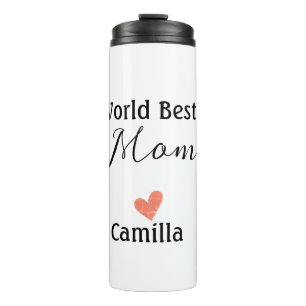 World best mom happy mother's day grandma namheart thermal tumbler