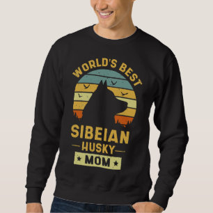World Best Siberian Husky Mom 48 Sweatshirt