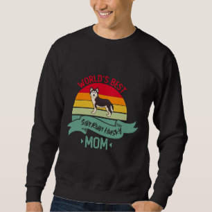 World Best Siberian Husky Mom Sweatshirt