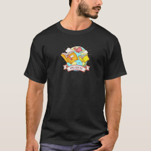 World Book Day Cute Graphic Bookworms Book Dragons T-Shirt