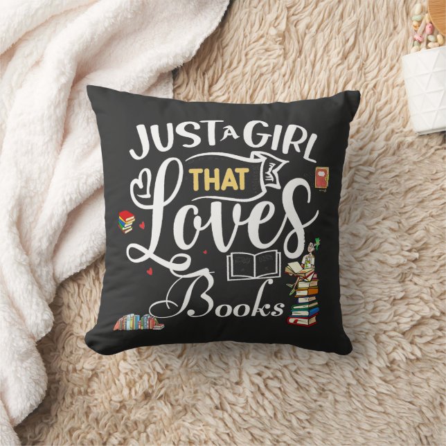  World Book Day for Reading Throw Pillow (Blanket)