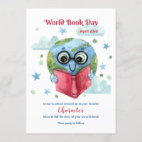 World Book Day Invitation