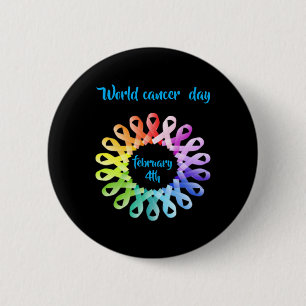 World Cancer Day  2 Inch Round Button