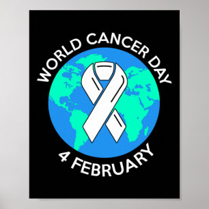 World Cancer Day 4. February 3  Poster