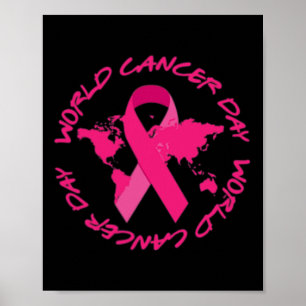 World Cancer Day Awareness Poster