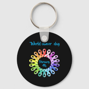 World Cancer Day  Keychain