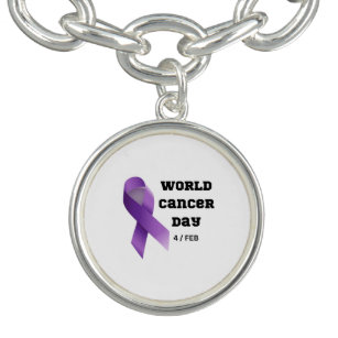  world Cancer day Support Bracelet show your fight