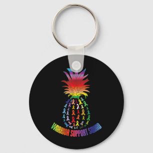 World cancer day Support Squad Cancer Survivor Pin Keychain