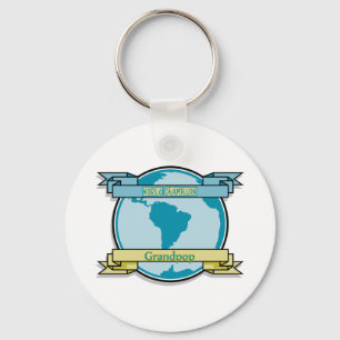 World Champion Grandpop Keychain