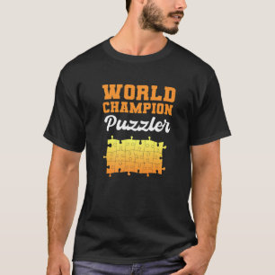 World Champion Puzzler Gamer  T-Shirt