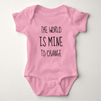 World Change Hero Empower Feminist Typography