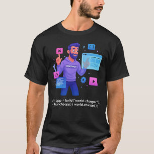 World-Changer App – Programmer T-Shirt