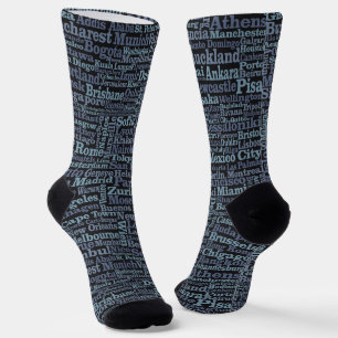 World Cities Socks